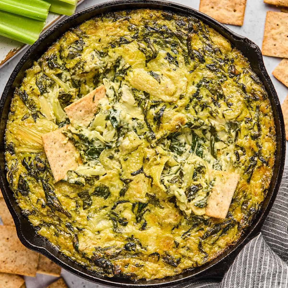Dairy-Free Dream: Coconut Cream Creates the Ultimate Spinach Artichoke Dip