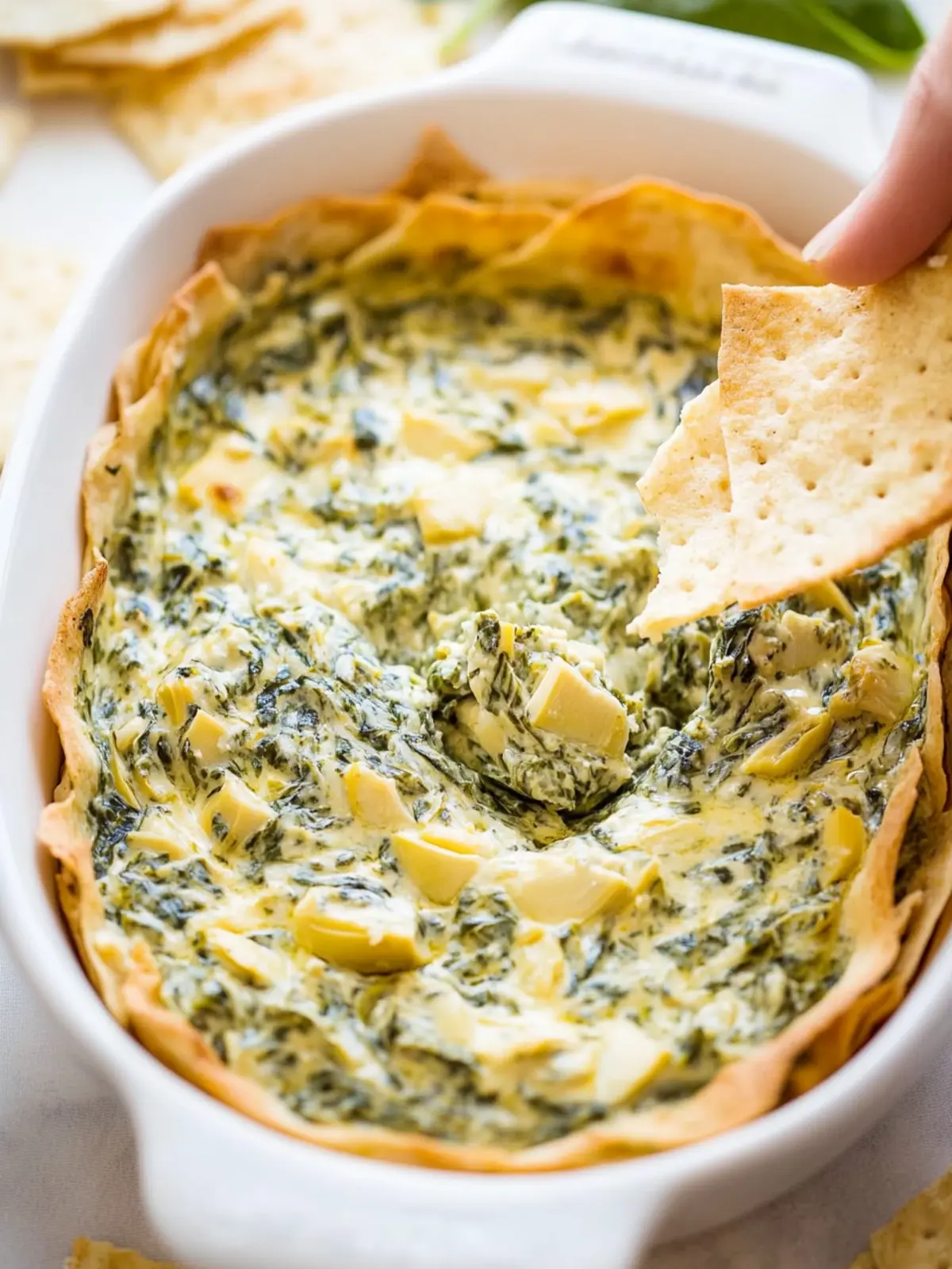 Irresistible Flavor: The Dairy-Free Spinach Artichoke Dip That Wows Crowds